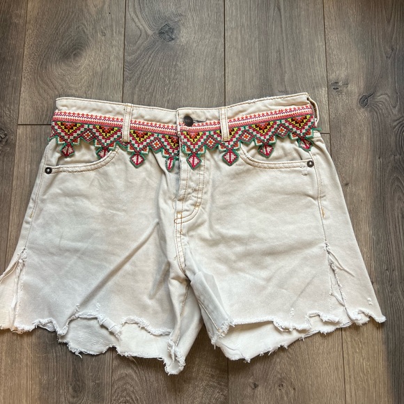 Free people borderline shorts size 26 - Picture 4 of 4